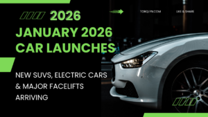New car launches in 2026